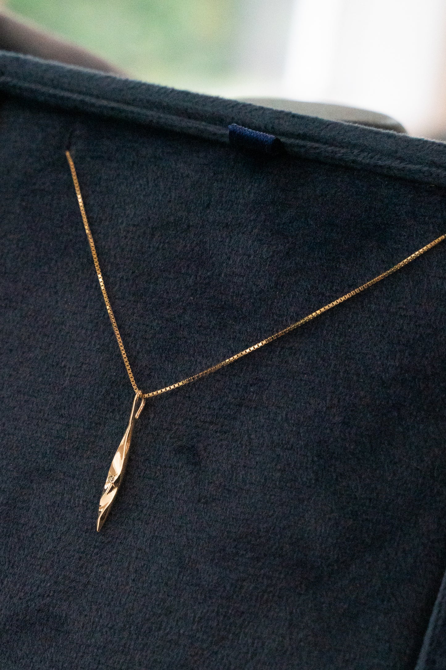 Reflect Spire Diamond Pendant