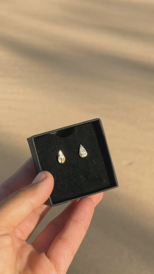 Reflect Small Teardrop Earrings