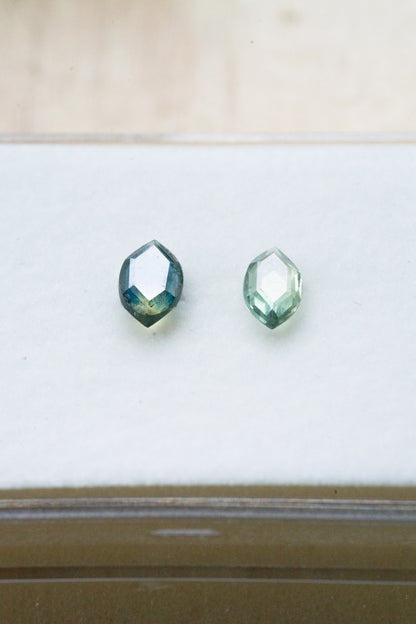 Unearthed Pendant - Marquise Sapphire