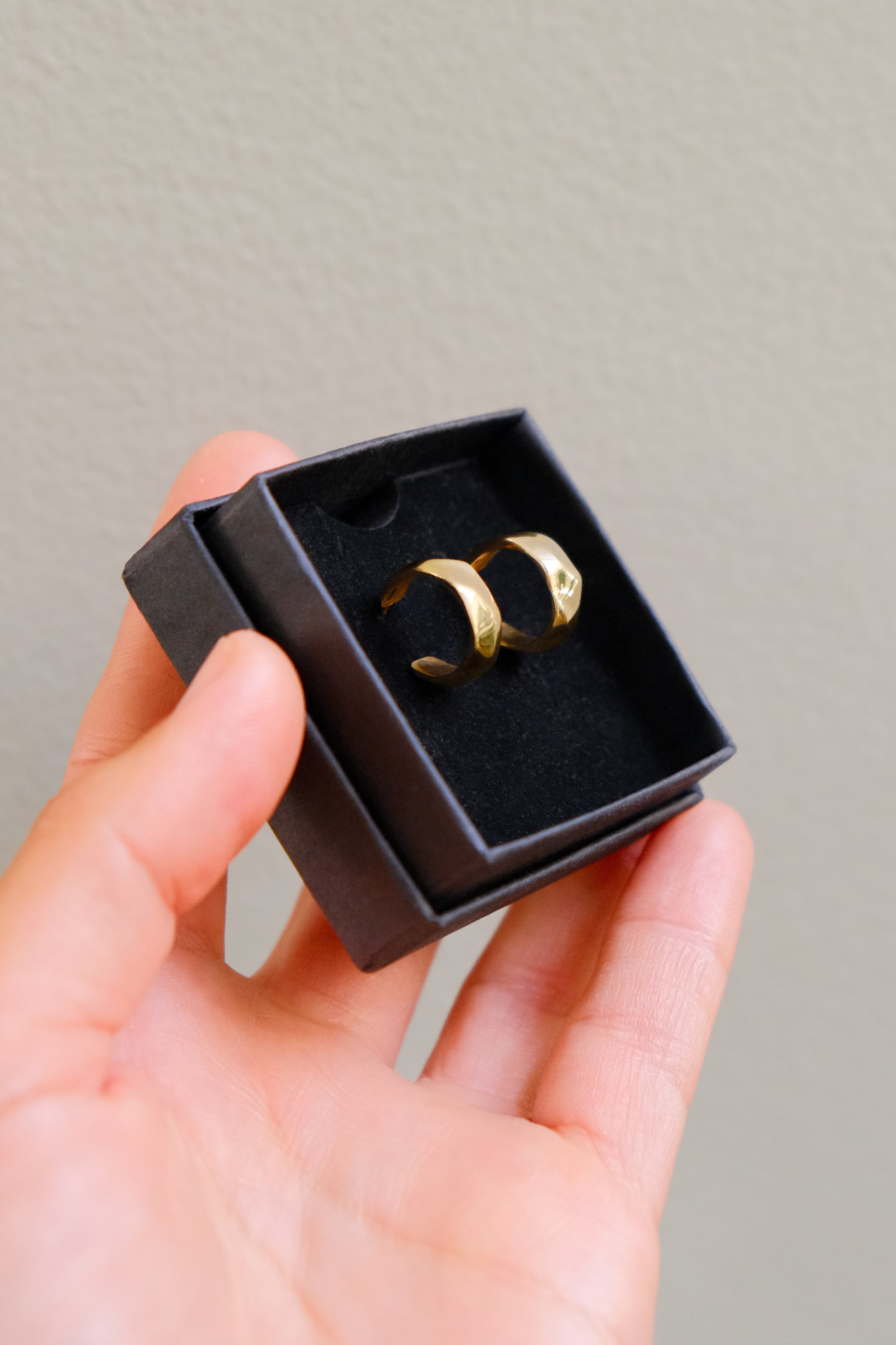 Reflect Wide Hoop Earrings
