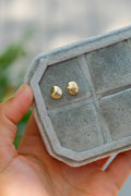 Reflect Sapphire Freeform Earrings in 14k Yellow Gold