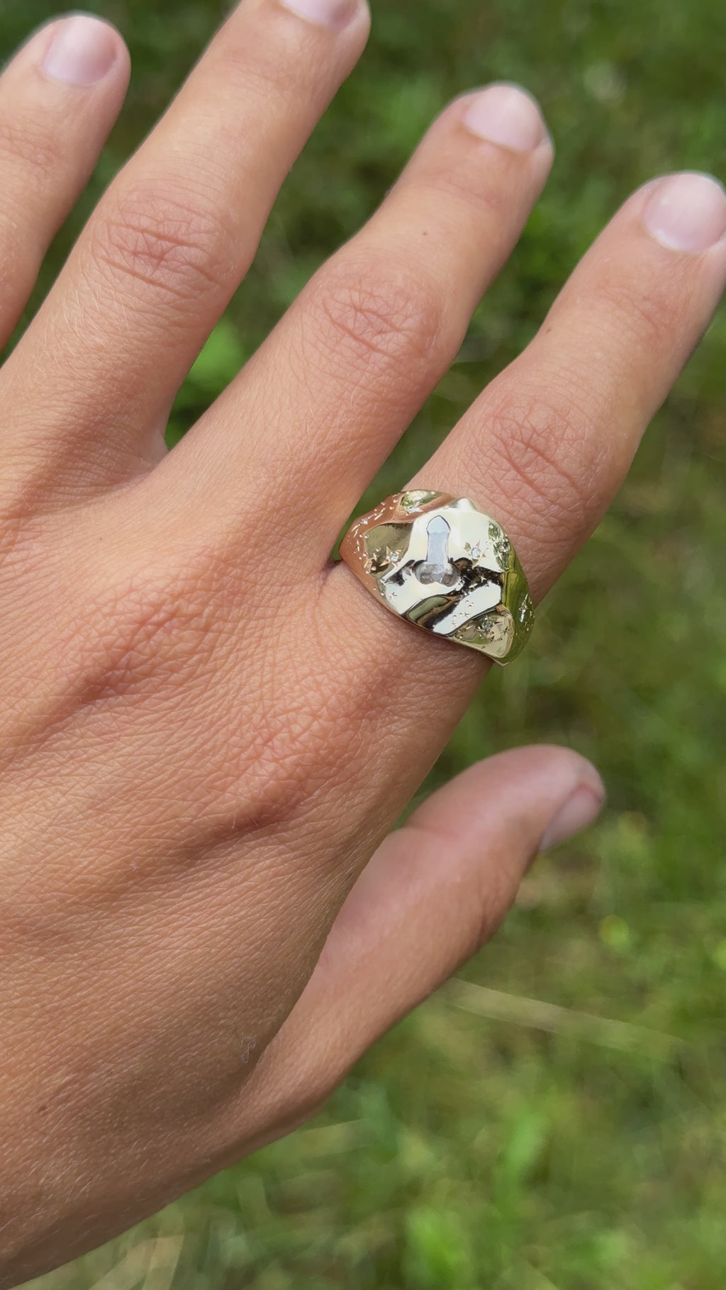 Night Swim Signet Ring