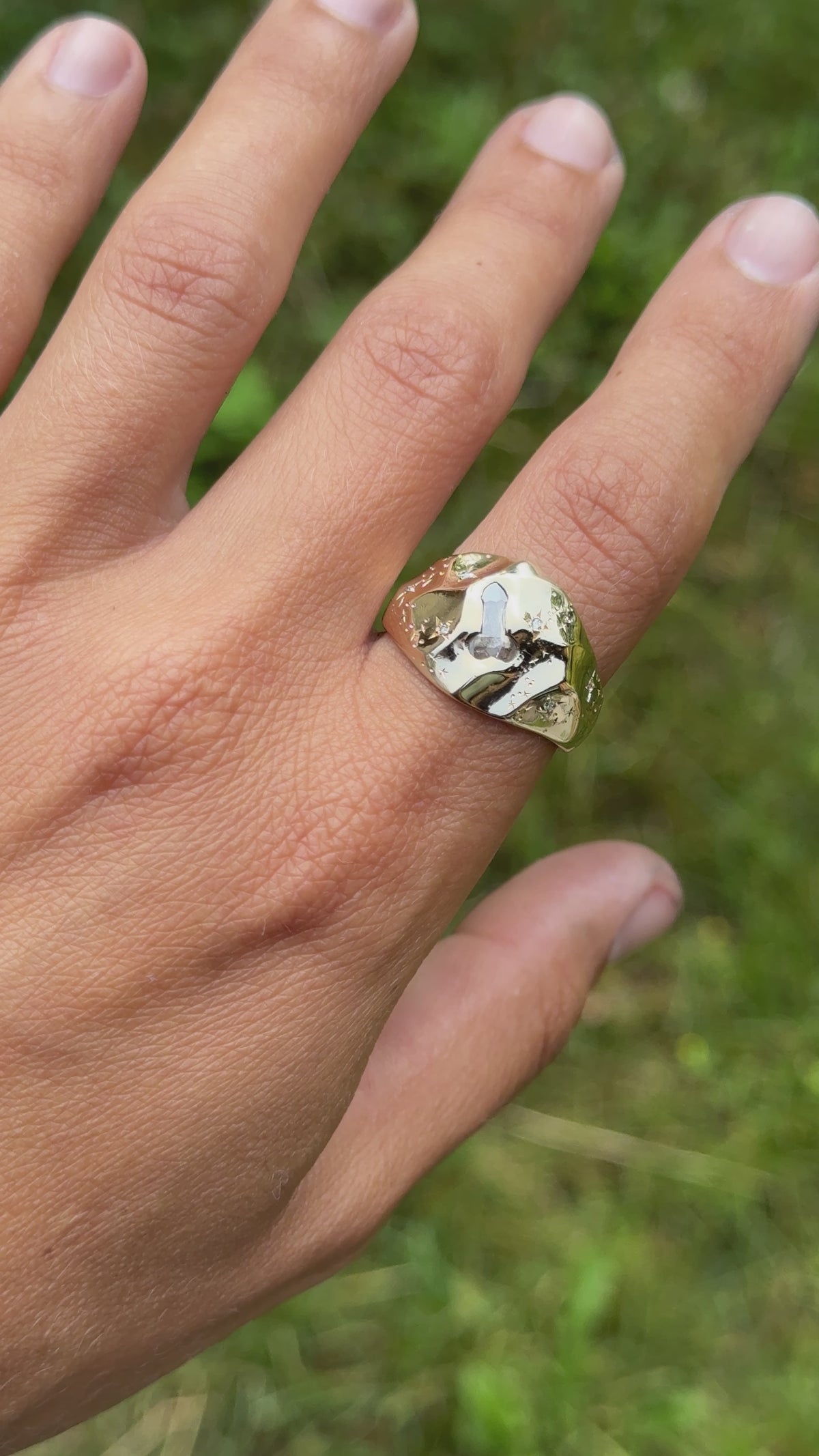 Night Swim Signet Ring